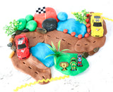 Let’s Go Racing Themed Playdough Set