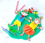 Cheeky Elves Christmas Playdough Set