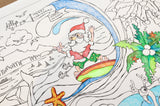Feeling Christmas-Sea Giant Colouring In Poster