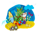 Feeling Christmas-Sea Playdough Set
