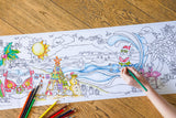 Feeling Christmas-Sea Colouring in Poster - Travel Size