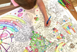 Candyland Giant Colouring Poster