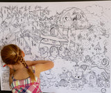 Fairyland Themed Giant Colouring Poster