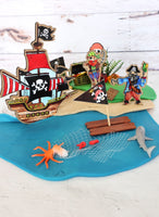 Pirate Themed Playdough Set