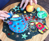 Space Themed Playdough Set