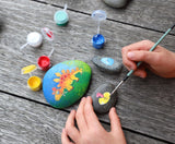 Jurassic Rocks - Colour Me In Rock Painting Set