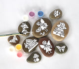 Fairy Rocks Colour Me In Rock Painting Set