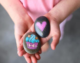 Magical Rocks - Colour Me In Rock Painting Set