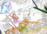 Mermaid Tales - Giant Colouring Poster