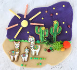 Llama Themed Playdough Set