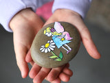 Fairy Rocks Colour Me In Rock Painting Set