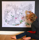 Dinosaurs Giant Colouring Poster