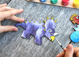 Dino Adventure Paint Your Own Set