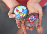 Seaside Rocks - Colour Me In Rock Painting Set