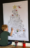 Christmas Tree Giant Colouring Poster