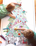 Advent Tree Giant Colouring Poster
