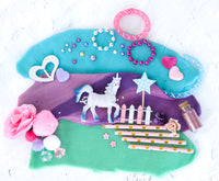 Unicorn Themed Playdough Set