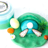 Make Your Own Mr Easter Bunny Mini Playdough Tub