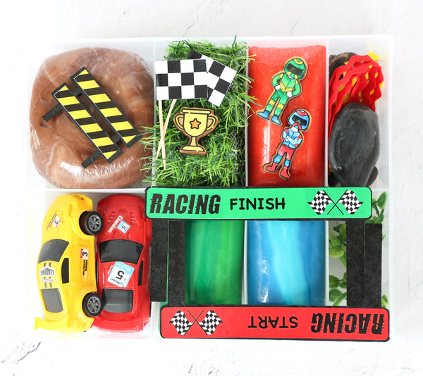 Let’s Go Racing Themed Playdough Set