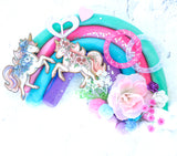 Unicorn Themed Playdough Set