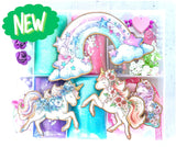 Unicorn Themed Playdough Set