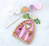 Fairy Door Pink - Paint Your Own