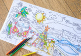 Feeling Christmas-Sea Colouring in Poster - Travel Size