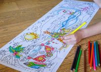 Feeling Christmas-Sea Colouring in Poster - Travel Size