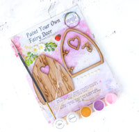 Fairy Door Pink - Paint Your Own