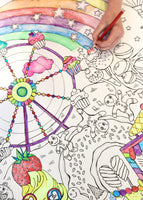 Candyland Giant Colouring Poster