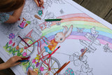 Easter Bunny Trail - Giant Colouring in Poster