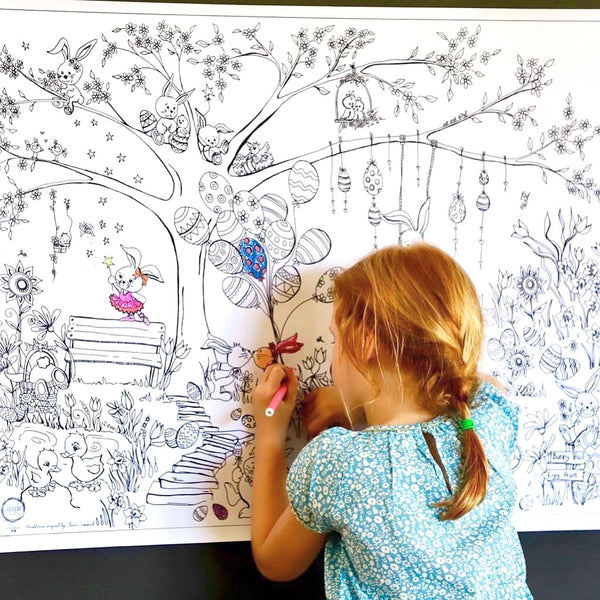 Easter - Giant Colouring Poster