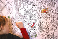 Dinosaurs Giant Colouring Poster