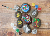 Rocking Hot Christmas - Colour Me In Rock Set