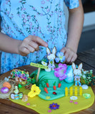 Easter Bunny Themed Playdough Set