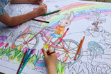 Easter Bunny Trail - Giant Colouring in Poster