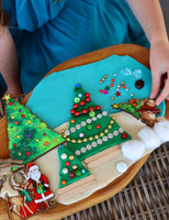 Woodland Christmas Playdough Set